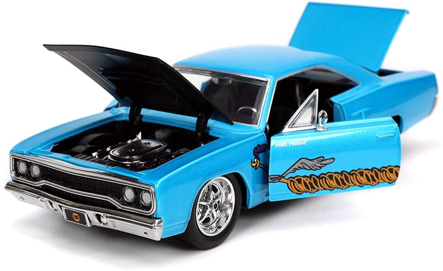 Automudel Looney Tunes Road Runner 1/24 Diecast hind ja info | Poiste mänguasjad | kaup24.ee