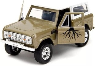 Jada Marvel Groot 1973. aasta Ford Bronco 1:32 Diecast Figuuriga mudelauto hind ja info | Poiste mänguasjad | kaup24.ee