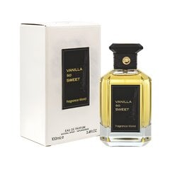 Parfüüm Vanilla so Sweet Fragrance World naistele/meestele EDP, 100ml hind ja info | Naiste parfüümid | kaup24.ee