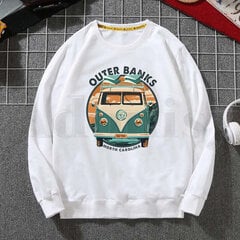 (ML)Pogue Life Outer Banks TV Ulzzang Meeste Pusad Pusa Prindi Trend Meeste Riided Hip-Hop Meeste Crewneck Pusad Mehed SHRY hind ja info | Meeste kampsunid | kaup24.ee