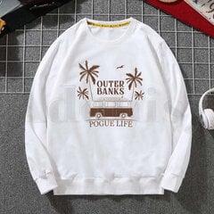 (MF)Pogue Life Outer Banks TV Ulzzang Meeste Pusad Pusa Prindi Trend Meeste Riided Hip-Hop Meeste Crewneck Hoodid Mehed SHRY hind ja info | Meeste kampsunid | kaup24.ee