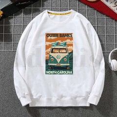 (XXLD)Pogue Life Outer Banks TV Ulzzang Meeste Pusad Pusa Prindi Trend Meeste Riided Hip-Hop Meeste Crewneck Hoodid Mehed SHRY цена и информация | Мужские свитера | kaup24.ee