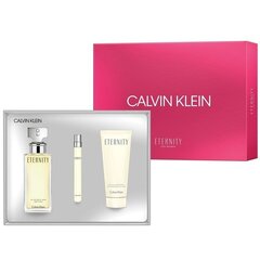 Calvin Klein Eternity - EDP 100 ml + body lotion 100 ml + EDP 10 ml цена и информация | Женские духи | kaup24.ee