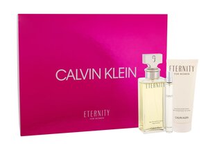 Calvin Klein Eternity - EDP 100 ml + body lotion 100 ml + EDP 10 ml цена и информация | Женские духи | kaup24.ee