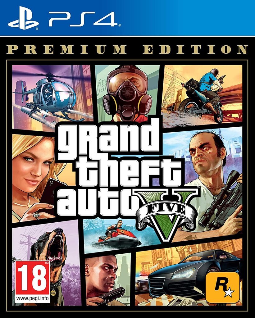 Grand Theft Auto 5 - Premium Edition (PS4) hind ja info | Arvutimängud, konsoolimängud | kaup24.ee