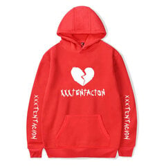 (S5a)est Mood xxxtentacion Hoodie dressipluus Rip xxxtentacion Hip Hop Räppari pusad Jahseh Dwayne Onfroy kättemaks Meeste riided SHRY hind ja info | Meeste kampsunid | kaup24.ee