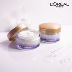 Niisutav ja taastav päevakreem hüaluroonhappega L'Oreal Paris Hyaluron Specialist SPF20 50 ml hind ja info | L'Oréal Paris Kosmeetika, parfüümid | kaup24.ee