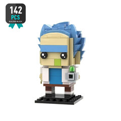 MOC Butter Robot Klassikalised animefiguurid Ricks ja Mortyed Brickheadz Set Ehitusplokk Action Figuurid Modellklotsid Mänguasjad Lastele hind ja info | Pusled | kaup24.ee