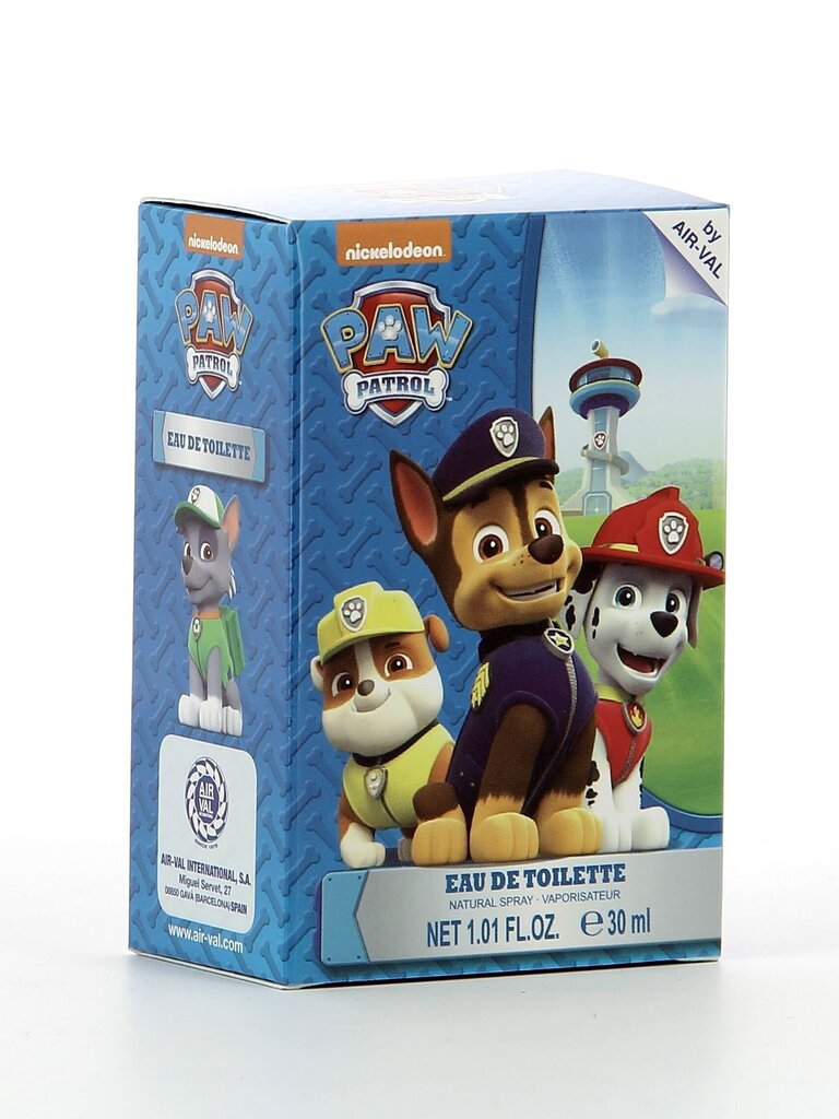 Tualettvesi Nickelodeon Paw Patrol EDT poistele 30 ml hind ja info | Laste parfüümid | kaup24.ee