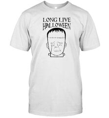 Long Live Halloween Frankenstein'S Sad T-Shirt цена и информация | Мужские футболки | kaup24.ee