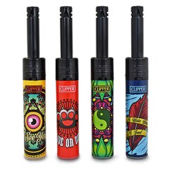 Tulemasin "Clipper Minitube Tattoo Style" 4 tk цена и информация | Зажигалки и аксессуары | kaup24.ee