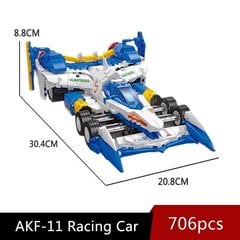 92030 755tk JIESTAR Technical Moc Aoi Zard Formula One NP-1 F1 Super Speed ​​Võidusõiduauto Tehniline Mudel Ehitusklotsid Poiste Mänguasjad hind ja info | Pusled | kaup24.ee