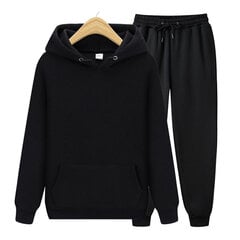 (XLmust)Meeste komplektid kapuutsid+püksid, sügistalvised kapuutsiga dressipluusid dressipüksid, mood Slim Fit meeste komplekt, kapuuts püksid Hip-hop pullover, kapuuts SHRY цена и информация | Мужские свитера | kaup24.ee