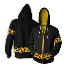 (4XLLaw 2) Tükk 3D kapuuts Kampsunid Trafalgar Law Cosplay Pirates Of Heart Õhuke Pullover Pusad Topid Ülerõivad Mantel Outfit SHRY цена и информация | Мужские свитера | kaup24.ee