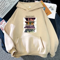 (XSkhak)Kevadmuusika Gorillaz Hoodie Topid Naiste Tänavarõivad hip-hop Riided Kostüümid Meeste Pusad Oversize Pusad Mütsid Rõivad Topid SHRY hind ja info | Meeste kampsunid | kaup24.ee