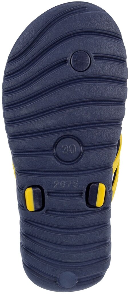 Laste plätud Waimea Rider, navy blue/yellow цена и информация | Laste rannajalatsid | kaup24.ee