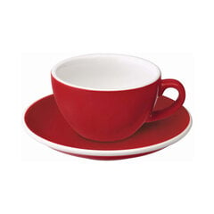 Loveramics Egg Red Flat White Cup & Saucer 150ml цена и информация | Аксессуары для кофейных аппаратов | kaup24.ee