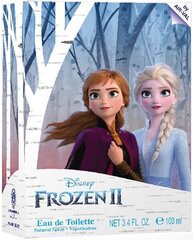 Туалетная вода Disney Frozen II EDT для девочек 100 мл цена и информация | Духи для детей | kaup24.ee