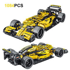 MOC-31313 F1 Formula Sport võidusõiduautode ehitusplokkide mudelid, mis ühilduvad kõrgtehnoloogilise 42096 komplekti klotside mänguasjaga poistele jõulukink hind ja info | Pusled | kaup24.ee