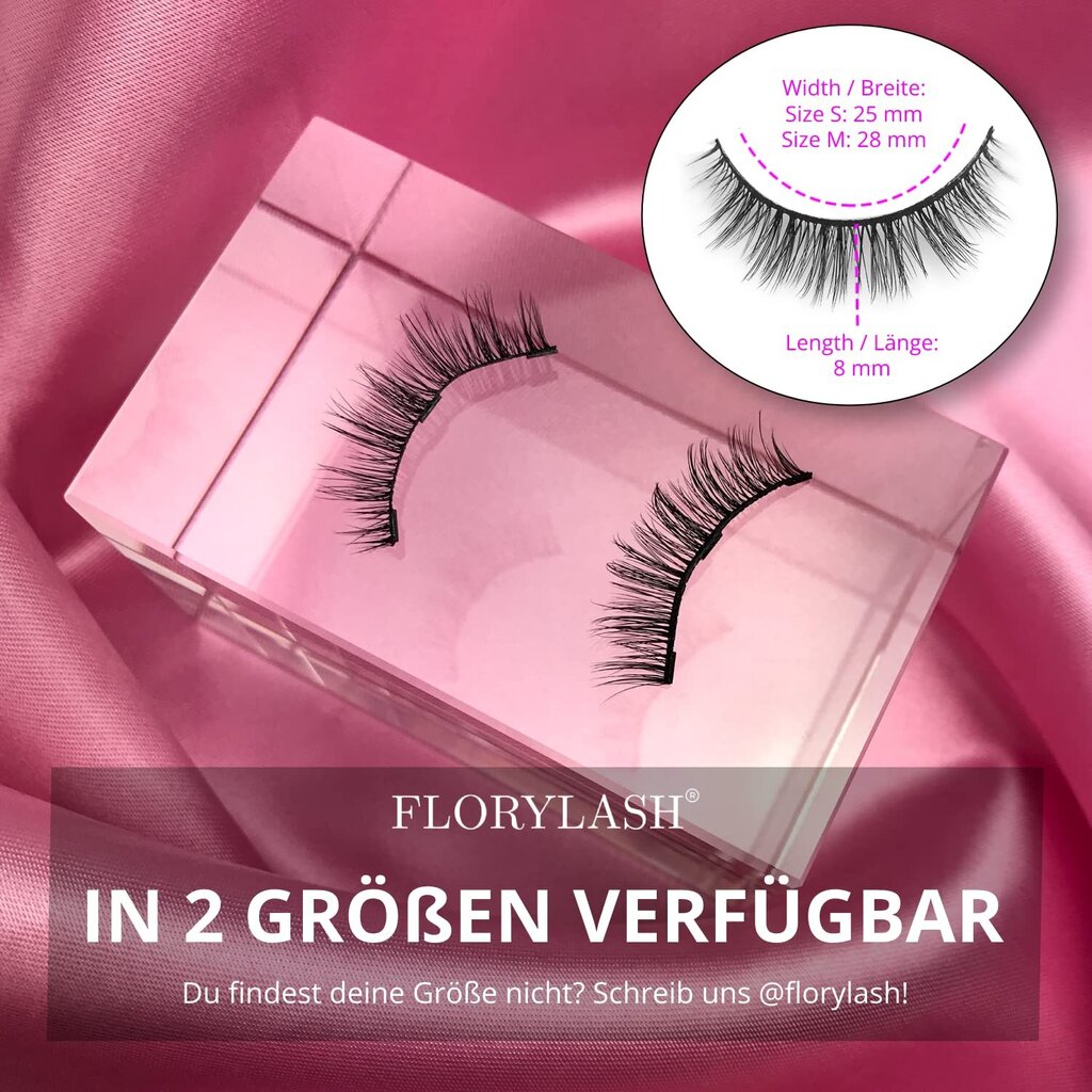 FLORYLASH® Super Natural Look magnetilised ripsmed hind ja info | Kunstripsmed, ripsmekoolutajad | kaup24.ee