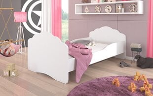 Детская кровать ADRK Furniture Casimo White, 160 x 80 см цена и информация | Детские кровати | kaup24.ee