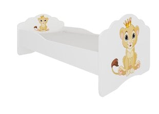 Детская кровать ADRK Мебель Casimo Lion, 160 x 80 см цена и информация | Детские кровати | kaup24.ee