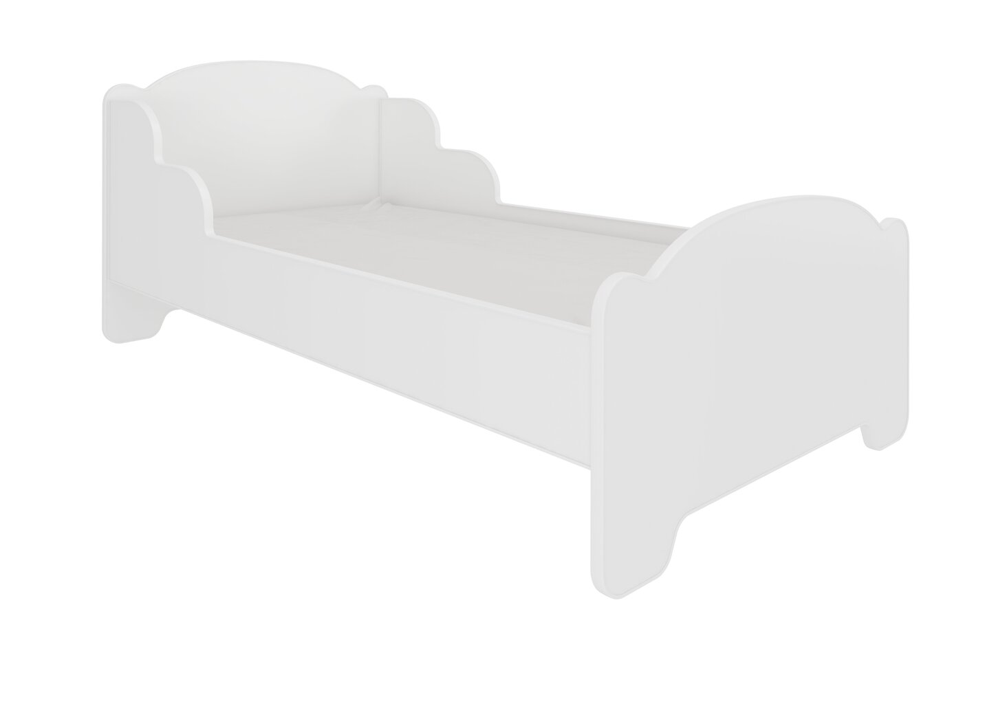 Lastevoodi ADRK Furniture Amadis 144, 140x70 cm, valge цена и информация | Lastevoodid | kaup24.ee