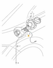 AUDI TT Двигатель блокировки открывания двери топливной заслонки оригинальный 8S0862153A цена и информация | Дополнительные принадлежности | kaup24.ee