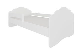 Детская кроватка со съемной защитой ADRK Furniture Casimo White, 80x160 см цена и информация | Детские кровати | kaup24.ee