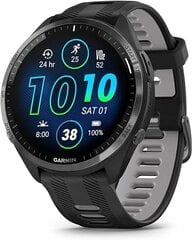 Garmin Forerunner® 965 Süsinikhall | Must | Pulberhall hind ja info | Nutikellad (smartwatch) | kaup24.ee