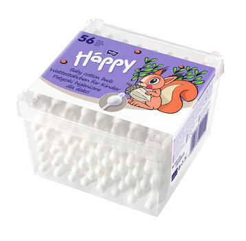 HAPPY ватные палочки для младенцев 56 шт. цена и информация | Гигиенические товары | kaup24.ee