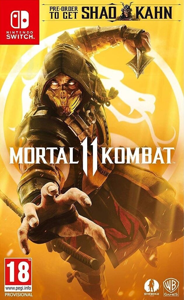 Videomäng Mortal Kombat 11 (Switch) hind ja info | Arvutimängud, konsoolimängud | kaup24.ee