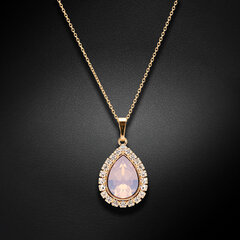 Кулон "Небесная Капля (Rose Water Opal)" с кристаллами Swarovski™ DS01K760 цена и информация | Украшения на шею | kaup24.ee