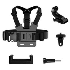 Набор аксессуаров для спортивной камеры GoPro DJI Insta360 SJCam Eken Chest Strap цена и информация | Аксессуары для видеокамер | kaup24.ee