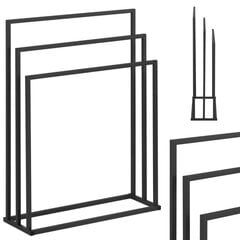 Põrandastatiiv 3 vabalt seisvale rätikule, PHYSA TR-21, 65 cm. x 21,5 cm. x 84 cm, hall hind ja info | Vannitoakapid | kaup24.ee