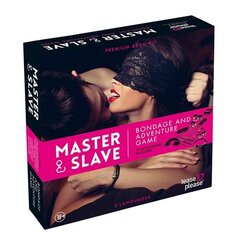 Master & Slave Bondimäng Magenta (NL-EN-DE-FR-ES-IT-NO-PL-RU) hind ja info | Erootilised kingitused ja suveniirid | kaup24.ee