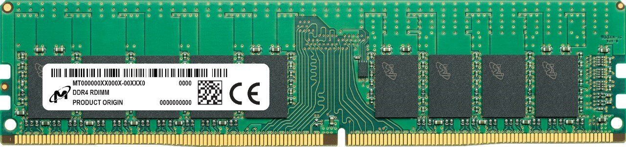 Micron mälu Server memory DDR4 16GB/3200MHz RDIMM 1Rx8 CL22 цена и информация | Operatiivmälu (RAM) | kaup24.ee