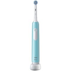 Braun elektriline hambahari Oral-B Pro 1 Sensitive Clean, helesinine цена и информация | Для ухода за зубами | kaup24.ee