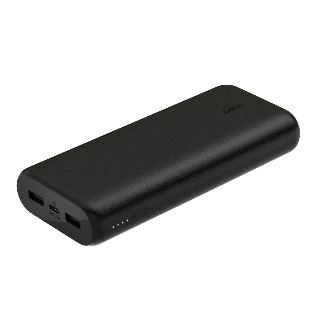 Belkin akupank kompakte 3-Port Powerbank 20.000mAh 20W USB-C/C BPB014btBk цена и информация | Akupangad | kaup24.ee