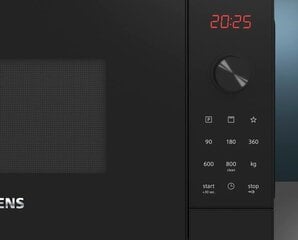 Siemens mikrolaineahi iQ300 FE023LMB2 Microwave, must цена и информация | Микроволновые печи | kaup24.ee