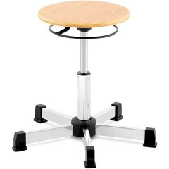 Настольный табурет из хромированной фанеры, STAR_STOOL_031, до 120 кг. 350-485 мм. цена и информация | Механические инструменты | kaup24.ee