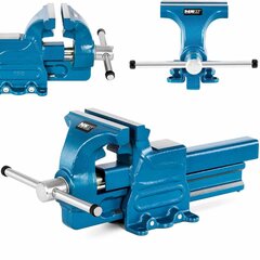 Станочные тиски для мастерских, MSW-DFV-1801, 225 мм. ширина жабер 180 мм. цена и информация | Механические инструменты | kaup24.ee