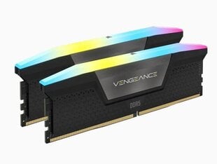 Corsair mälu Vengeance RGB 32GB (2x16GB) DDR5 5600MHz CL36 цена и информация | Оперативная память (RAM) | kaup24.ee