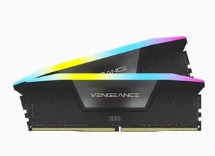 Corsair mälu Vengeance RGB 32GB (2x16GB) DDR5 5600MHz CL36 цена и информация | Оперативная память (RAM) | kaup24.ee