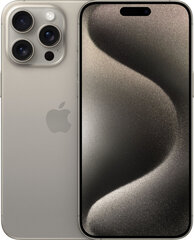 Apple iPhone 15 Pro Max 512GB Natural Titanium, beež цена и информация | Мобильные телефоны | kaup24.ee