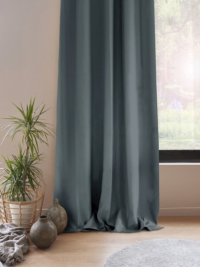 AmeliaHome pimendav kardin Blackout, 140X245 cm hind ja info | Kardinad | kaup24.ee