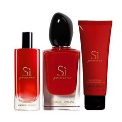 Giorgio Armani Si Passione EDP подарочный комплект для женщин 100 мл цена и информация | Женские духи | kaup24.ee