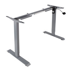 Reguleeritavad lauajalad ERGO 130 cm, hõbedane hind ja info | Arvutilauad, kirjutuslauad | kaup24.ee