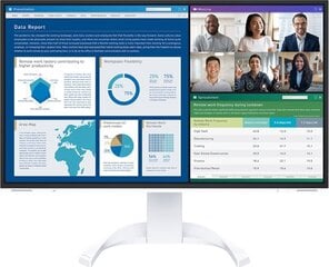 EIZO monitor FlexScan EV2740X PC lamekuvar 27" 4K Ultra HD LCD, valge цена и информация | Мониторы | kaup24.ee
