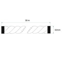 Džuutköis 32mm 30 meetrit hind ja info | Aiatööriistad | kaup24.ee